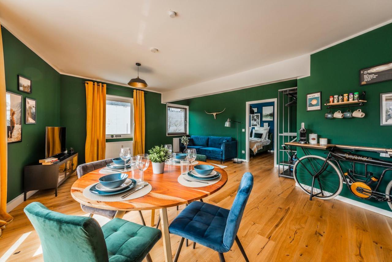 Apartment Klassen - Exklusives - Zentral Und 4km Zur Messe -kingsizebett